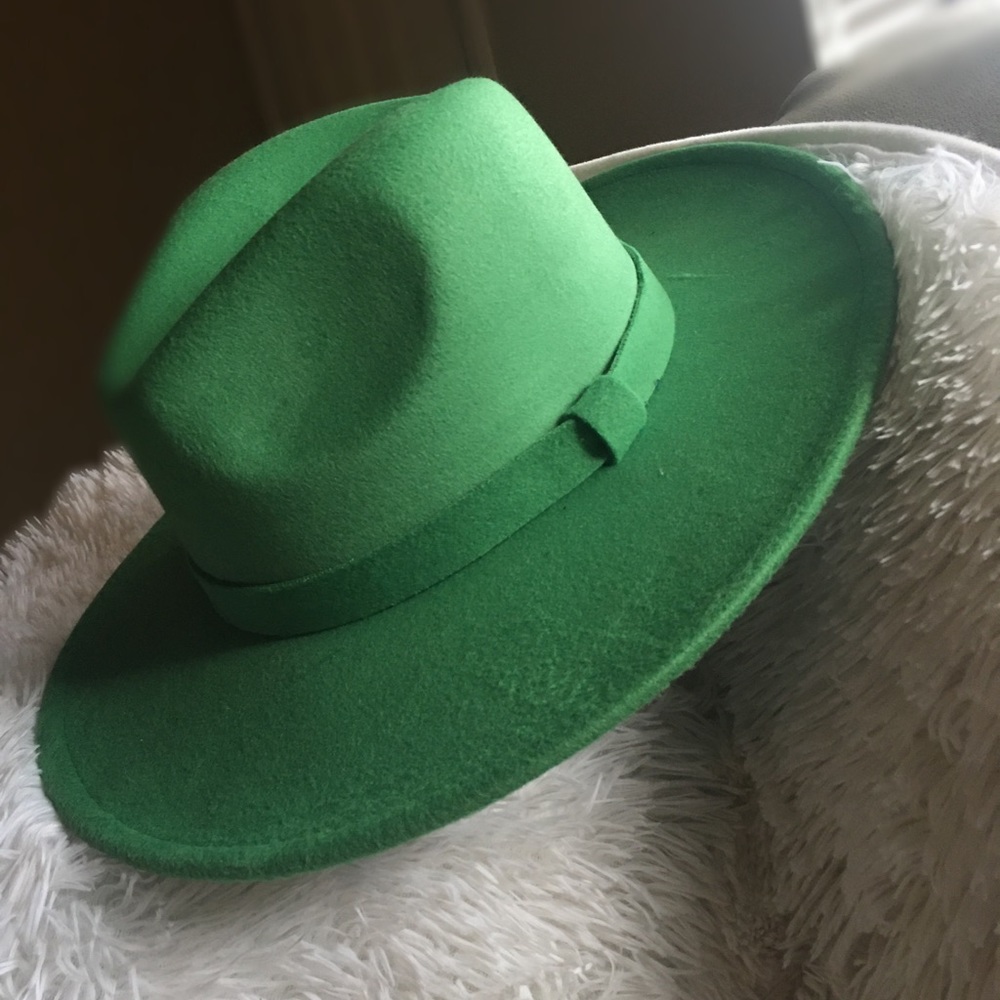 Kelly Green Fedora